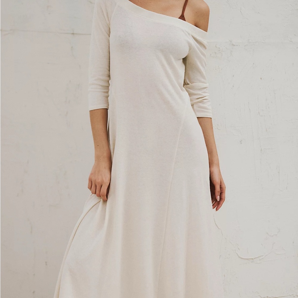 New with tags FP Beach Carrie Midi in color wet plaster. Size XS